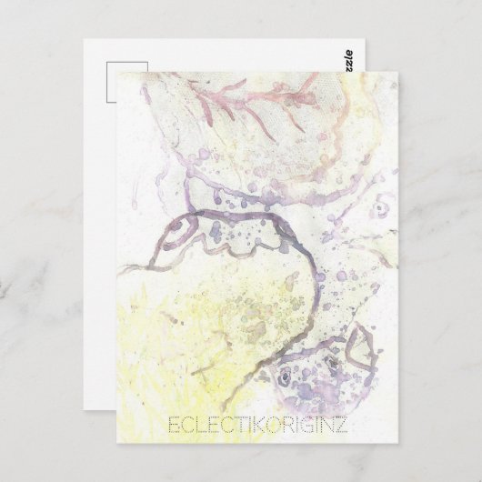 Magic Ink Briefkaart (Voorkant / Achterkant)