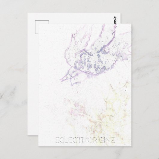 Magic Ink Briefkaart (Voorkant / Achterkant)