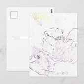 Magic Ink Briefkaart (Voorkant / Achterkant)