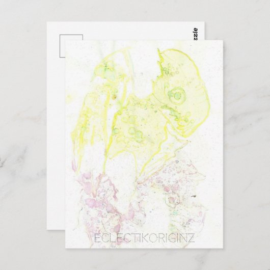 Magic Ink Briefkaart (Voorkant / Achterkant)