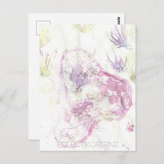 Magic Ink Briefkaart (Voorkant / Achterkant)