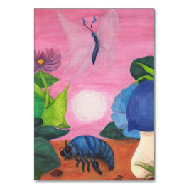 Magic Insect Butterfly Transformation Illustration Kaart