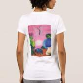 Magic Insect Butterfly Transformation Illustration T-shirt (Achterkant)