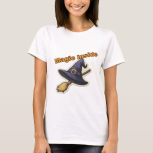Magic Inside Witch Pet Halloween T-shirt