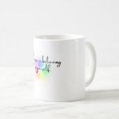 Magic is belive in yourself koffiemok (Voorkant rechts)