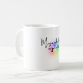 Magic is belive in yourself koffiemok (Voorkant links)