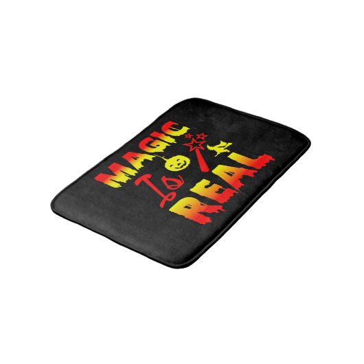 Magic is echt een halloween pomkin witch badmat (Gekanteld)