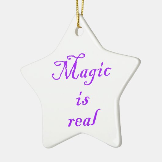 Magic is een echte versiering keramisch ornament (Links)