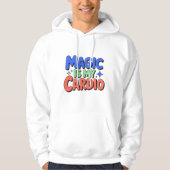 Magic Is My Cardio Mannen's Witchy Hoodie (Voorkant)