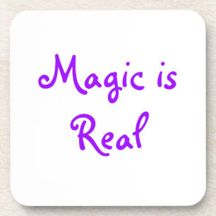Magic is Real-cork onderzetter