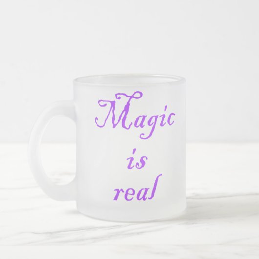Magic is Real-mok Matglas Koffiemok (Links)