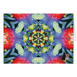 Magic Kaleidoscope Wenskaart