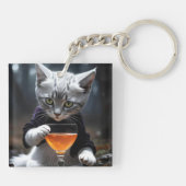 Magic Kat Sleutelhanger (Achterkant)