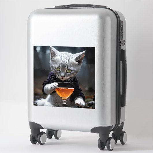 Magic Kat Sticker (Koffer)