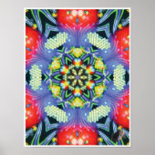 Magic Kinetic Collage Kaleidoscope Poster (Voorkant)