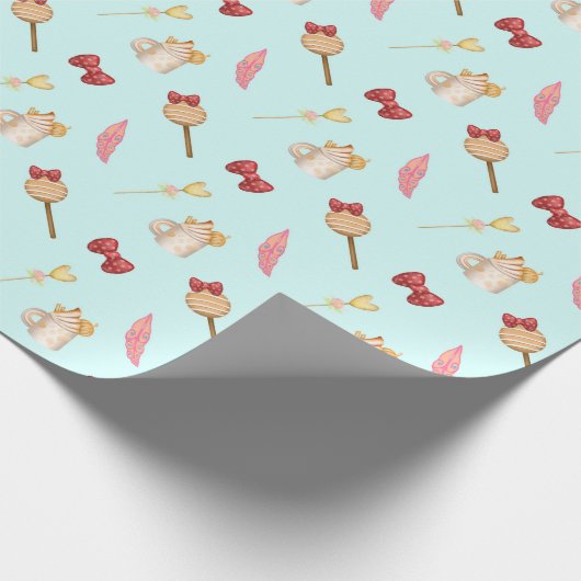 Magic Kingdom-patroon Cadeaupapier (Hoek)