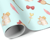 Magic Kingdom-patroon Cadeaupapier (Rol Hoek)