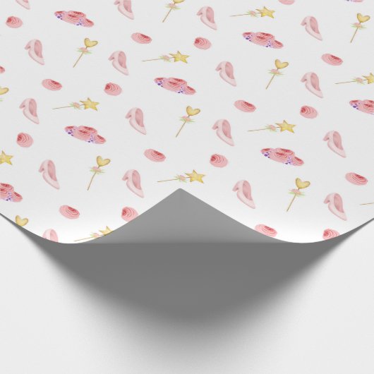 Magic Kingdom-patroon Cadeaupapier (Hoek)