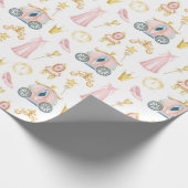 Magic Kingdom-patroon Cadeaupapier (Hoek)