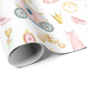 Magic Kingdom-patroon Cadeaupapier (Rol Hoek)