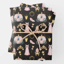 Magic Kingdom-patroon Inpakpapier Vel