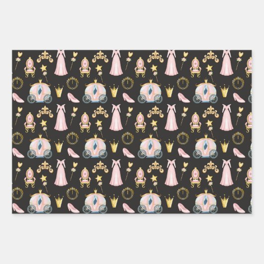 Magic Kingdom-patroon Inpakpapier Vel (Voorkant)