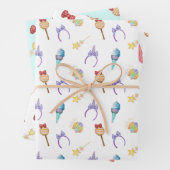 Magic Kingdom-patroon Inpakpapier Vel (In situ)