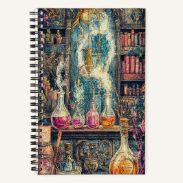 Magic Lab 5,5-inch x 8,5-inch spiraalvormig Notiti Notitieboek