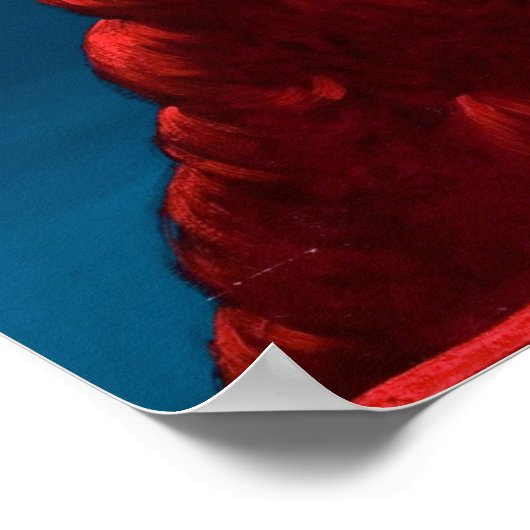 Magic Lady Pulp gaat omhoog Poster (Hoek)