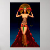 Magic Lady Pulp gaat omhoog Poster (Voorkant)