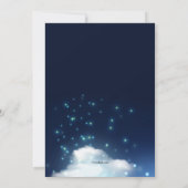 Magic Lamp Arabian Night Prom Invitation Kaart (Achterkant)