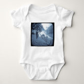 Magic Lantern Slide Alp Horn  Cyaan Romper (Voorkant)