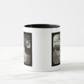 Magic Lantern Slide Cricket Spelers  Mok (Midden)