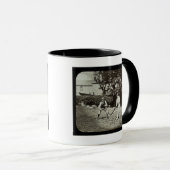 Magic Lantern Slide Cricket Spelers  Mok (Voorkant rechts)