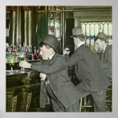  Magic Lantern Slide Life in de Salon Poster (Voorkant)