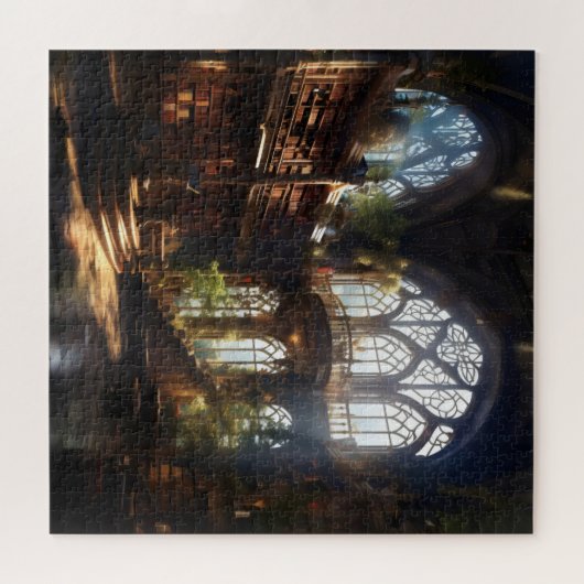 Magic Library Legpuzzel (Horizontaal)