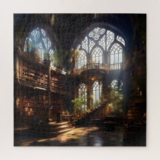 Magic Library Legpuzzel (Verticaal)