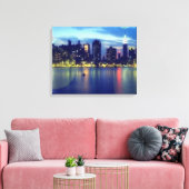 Magic Lights Canvas Print (Insitu (Woonkamer))