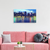 Magic Lights Canvas Print (Insitu (Woonkamer))