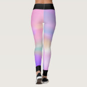 Magic Litmus roze en blue Trainer Leggings (Achterkant)