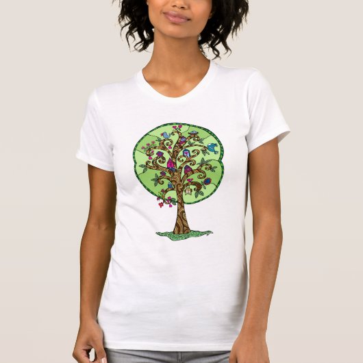 Magic Love Life Tree T-shirt (Voorkant)