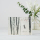 Magic Love Wedding Dank je wel kaart (Staand voorkant)