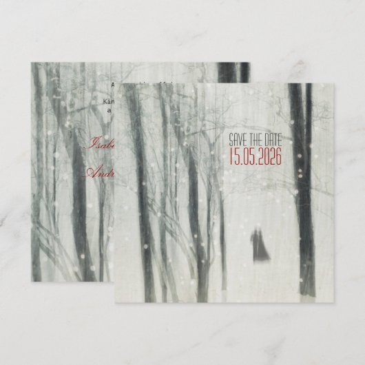 Magic Love Wedding Save the Date (Voorkant / Achterkant)