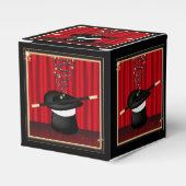 Magic Magician Event Custom Party Favor Box Bedankdoosjes (Voorkant Zijde)