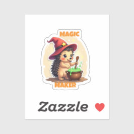 Magic Maker - Schattigee egel Sticker