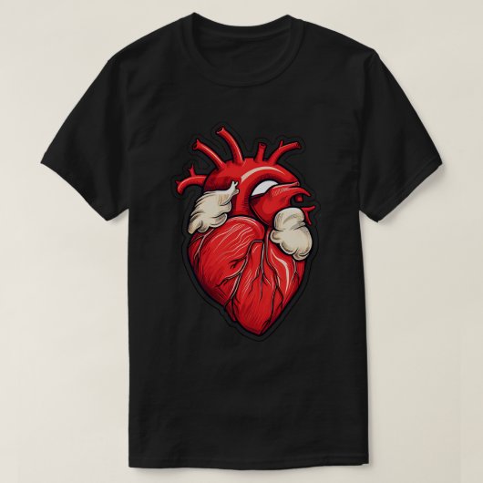 Magic man hart TShirt (Design voorkant)