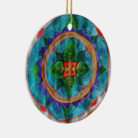 Magic Mandala Circle Ornament (Rechts)