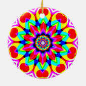 Magic mandala keramisch ornament (Achterkant)