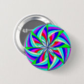 Magic mandala ronde button 5,7 cm (Voorkant /achterkant)