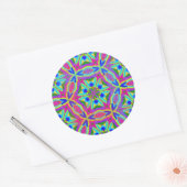 Magic Markers Mandala Ronde Sticker (Envelop)